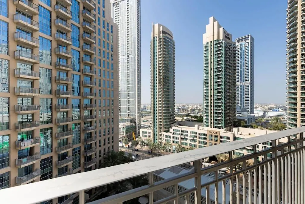 דירות דובאי Luxury 3Br In Downtown With Pool, Fitness, Patio